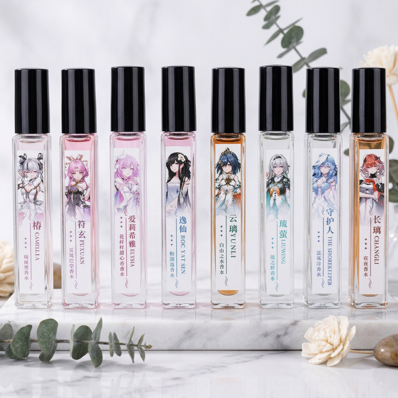 Sakume 와이프 향수 10ml 캐릭터 보틀