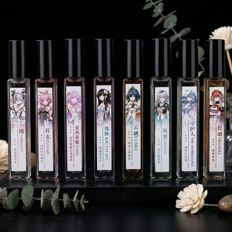 Sakume 와이프 향수 10ml 캐릭터 보틀